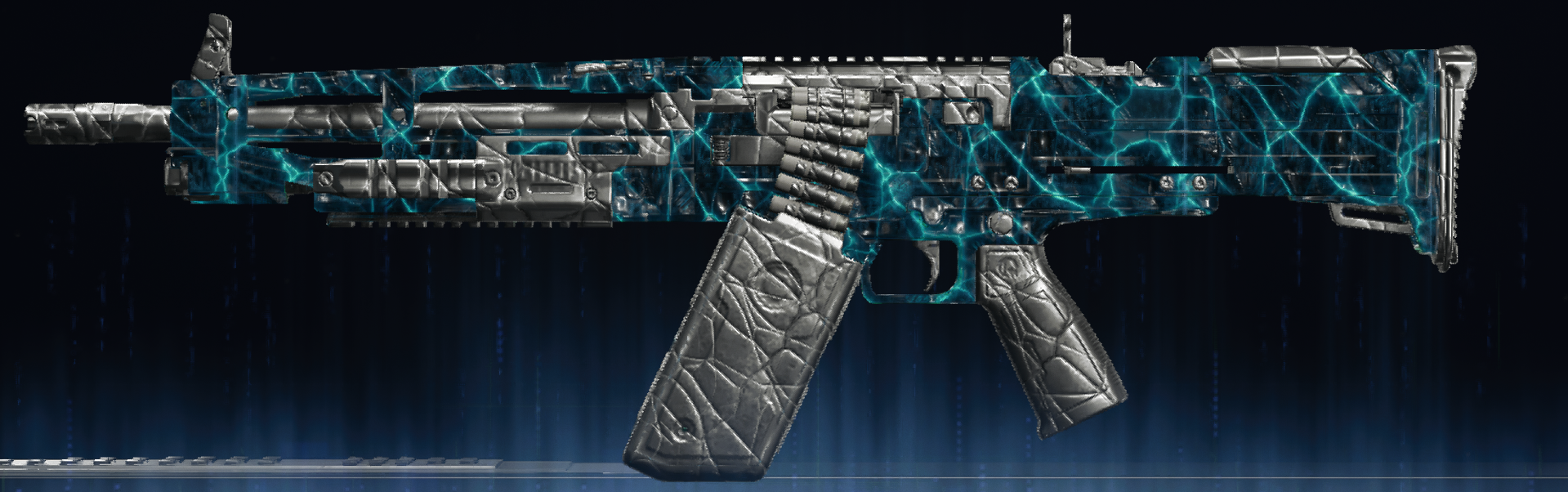 Rendu du camouflage Zéro absolu sur XM325